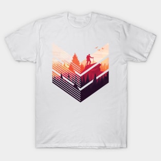 Geometric Hiking T-Shirt